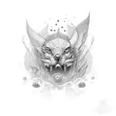 never give up tattoo design idea