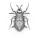 beetle tattoo design idea