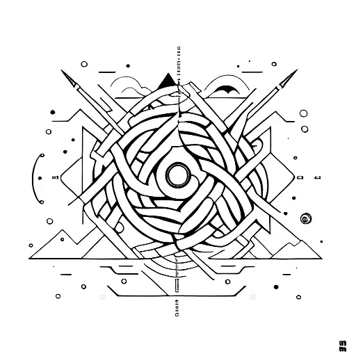 chorus from everywhere everything by noah khan tattoo design idea