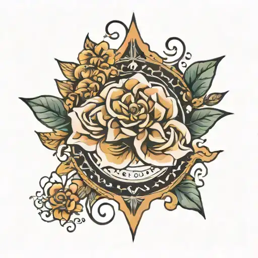 beautiful with the NEDA logo for the b and ; for the i tattoo design idea