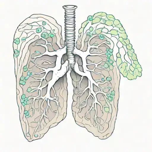 lung with banaid tattoo design idea