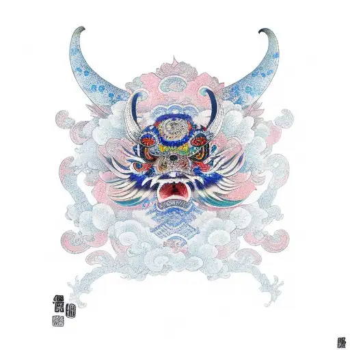 Taiwanese blue magpie  tattoo design idea