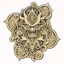 exodia yu gi oh tattoo design idea