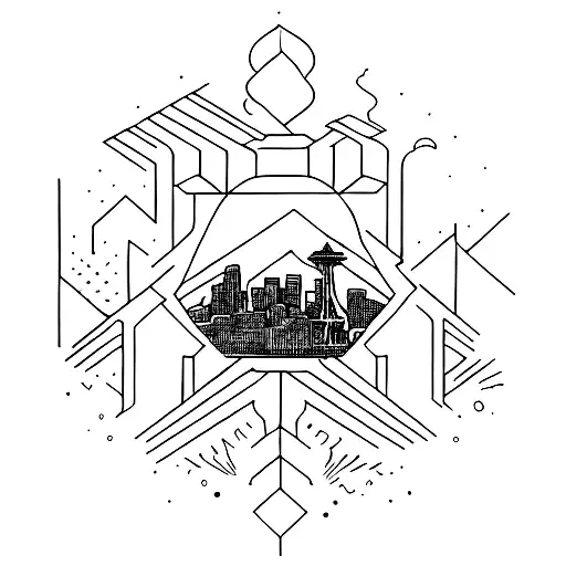 seattle tattoo design idea