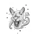 every negativity has positive consequences  tattoo design idea