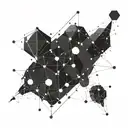 Orion constellation tattoo design idea