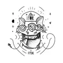 frase Fuck me  tattoo design idea