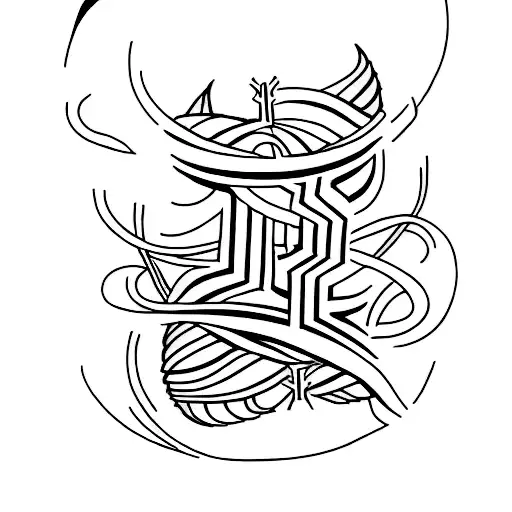 Create a tattoo design inspired by a Bible verse that represents strength and resilience tattoo design idea