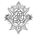 Create a tattoo design inspired by a Bible verse that represents strength and resilience tattoo design idea