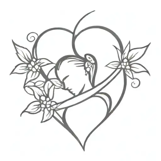 mother friendship trio tattoo design tattoo design idea