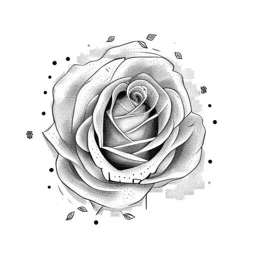 nombre de victoria con rosas en el fondo  tattoo design idea