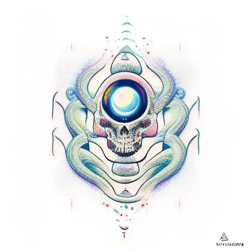 Ayahuasca  tattoo design idea