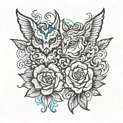 matching best friend tattoo tattoo design idea