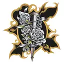 Adrenaline formula tattoo design idea