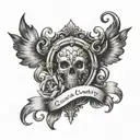 design a tattoo showing that I'm submissive and locked in chastity and I am a cuckold for my wife tattoo design idea