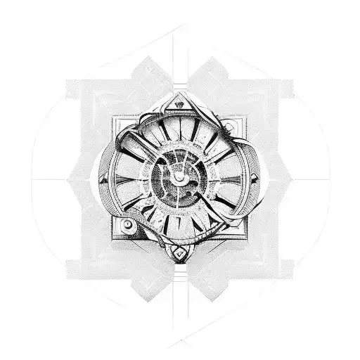 2001 in roman numeral tattoo design idea