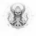 lovecraft tattoo design idea