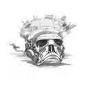 Rebellions are built on hope, Korea tattoo design idea