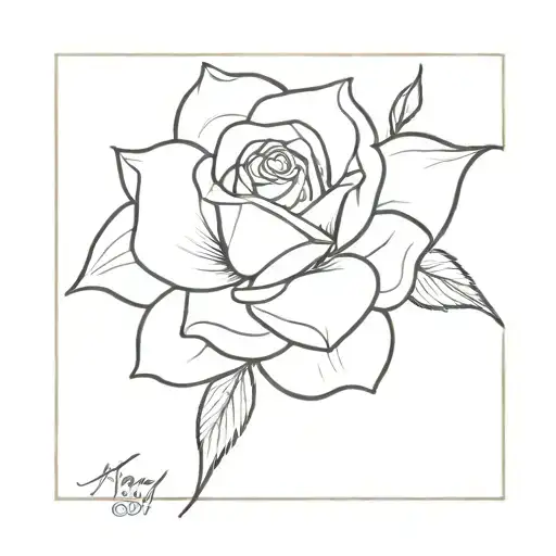 memory of mom died by cancer tattoo design idea