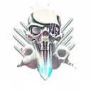 judge jury executioner  tattoo design idea