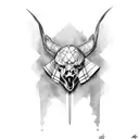 Tartan Adler tattoo design idea