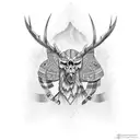 Tartan Adler tattoo design idea