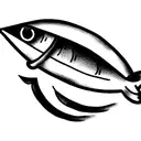 3 sardines tattoo design idea