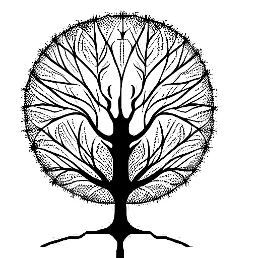 Tree of Life tattoo design idea