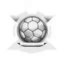 Soccer and Music combined tattoo design idea
