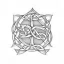 Celtic Knot tattoo design idea