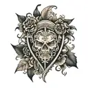 chest tattoo tattoo design idea