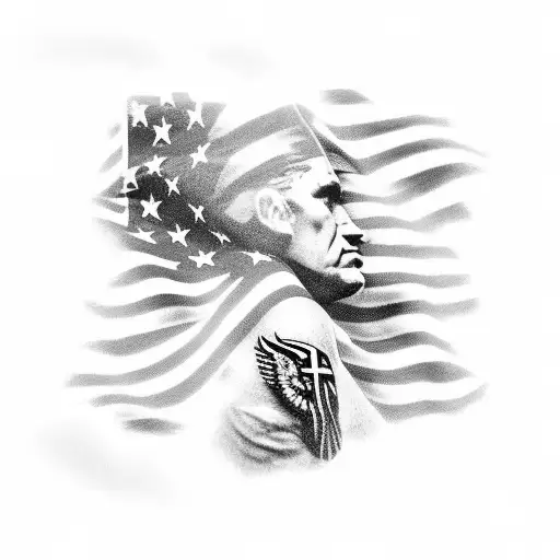 Patriotic American Flag Tattoo Ideas - tattooglee | Flag tattoo, American  flag tattoo, American flag sleeve tattoo