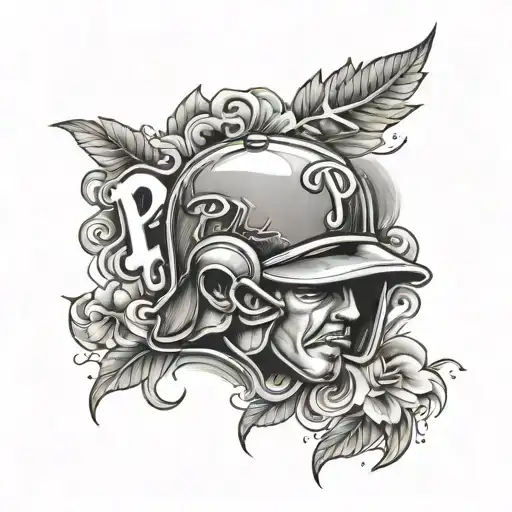 Phillies team The design tattoo design idea
