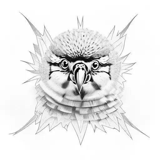 lorikeet tattoo design idea