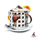 chocolate tattoo design idea