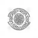 celtic band tattoo design idea