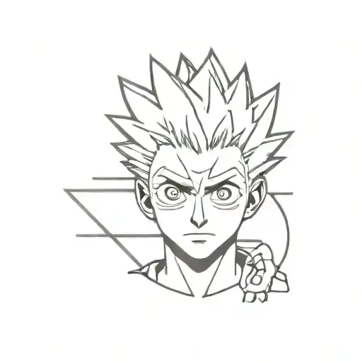 Hunter x hunter mark tattoo design idea