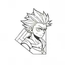 Hunter x hunter mark tattoo design idea