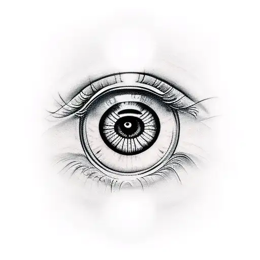 Evil Eye tattoo design idea