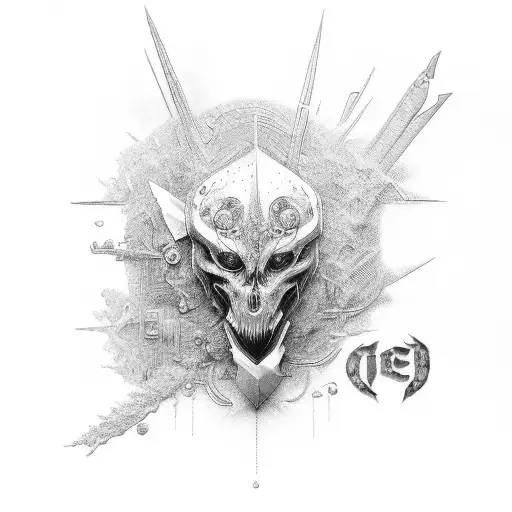 Deus ibis Toth tattoo design idea