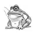 toad from Mario tattoo design idea