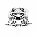 toad from Mario tattoo design idea