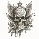 resurrection tattoo design idea