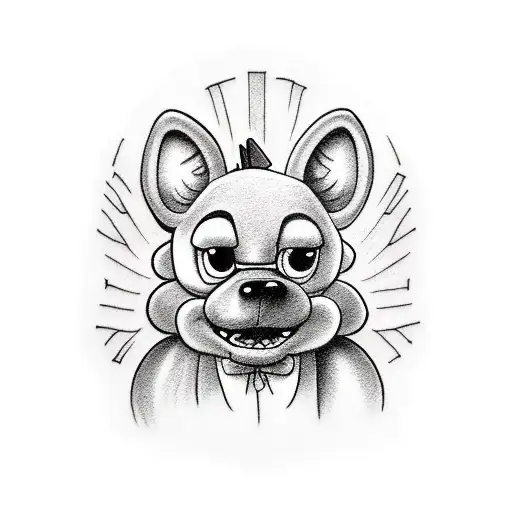 Fnaf mangle tattoo design idea
