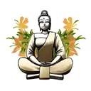 Buddha tattoo design idea