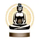 Buddha tattoo design idea