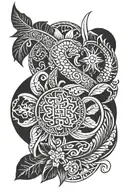Polynesia tattoo design idea