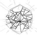 A rock band performing on a floating island in the sky tattoo design idea