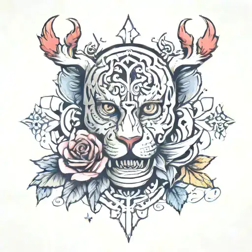 SH tattoo design idea