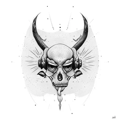 rock-and-roll tattoo design idea